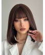 Human Hair Bangs OverHead Clip In Hair Extensions  Cut For Women In Air Bangs Da