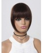 Human Hair Bangs OverHead Clip In Hair Extensions  Cut For Women In Air Bangs Da