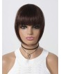 Human Hair Bangs OverHead Clip In Hair Extensions  Cut For Women In Air Bangs Da