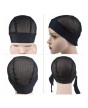 Headband Wig Cap With Wig Holder Band Black Wig Caps For Making Wigs Spandex Dom