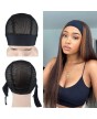 Headband Wig Cap With Wig Holder Band Black Wig Caps For Making Wigs Spandex Dom