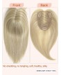 Hair Toppers for Women 100% Real Human Hair Toppers 12 Inch Hair Extensions Clip
