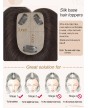12inch Hair Toppers For Women Real Human Hair Topper Straight Hair Toppers For W
