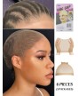 6 pieces ( 3 packages)Wig Cap Caps - Choose Your Size